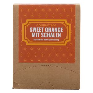 chwarzteemischung Sweet Orange mit Schalen in der Gourmétage Edition