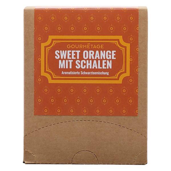 Sweet Orange mit Schalen Tee Gourmétage Edition