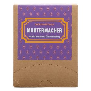 Kräuterteemischung Muntermacher in der Gourmétage Edition