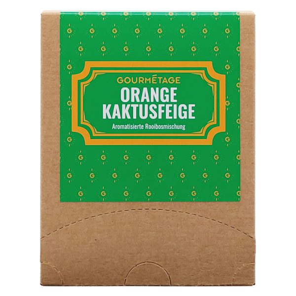 Orange Kaktusfeige Tee Gourmétage Edition