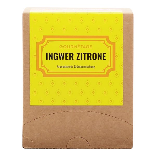 Ingwer Zitrone Tee Gourmétage Edition