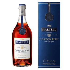 Martell Cordon Bleu Cognac 0,7 l – klassischer Spitzen-Cognac mit 40 % Vol., reich & nuancenreich