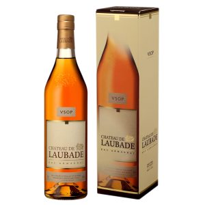 Château de Laubade VSOP Armagnac 0,7 l – gereifter Bas‑Armagnac aus Frankreich mit Noten von Pflaume, Vanille & Blüten