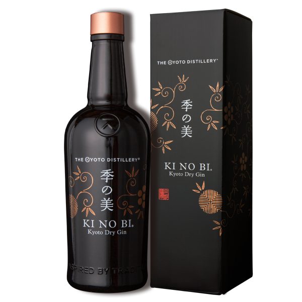 Ki No Bi Kyoto Dry Gin 0,7 l – Premium Gin aus Japan, 45,7 % Vol., mit japanischen Botanicals
