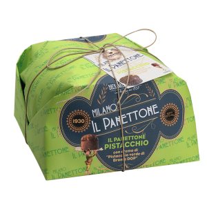 Panettone mit Pistaziencreme