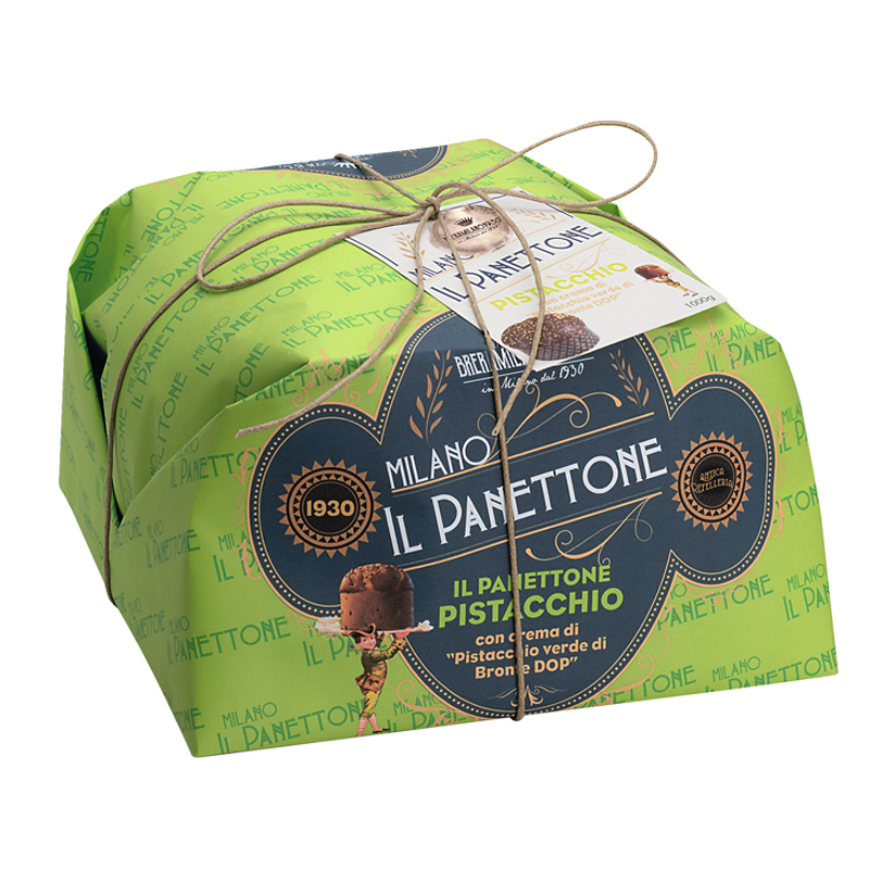 Panettone mit Pistaziencreme