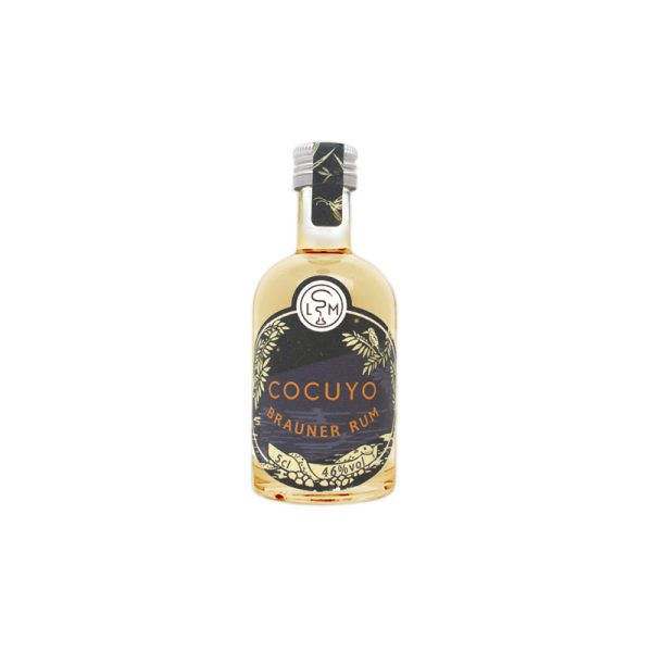 Leipziger Spirituosen Manufaktur Miniatur Cocuyo Brauner Rum
