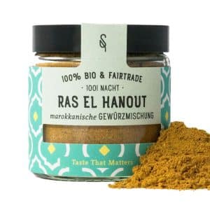 Arabische Gewürzmischung Ras El Hanout von SoulSpice im Glas