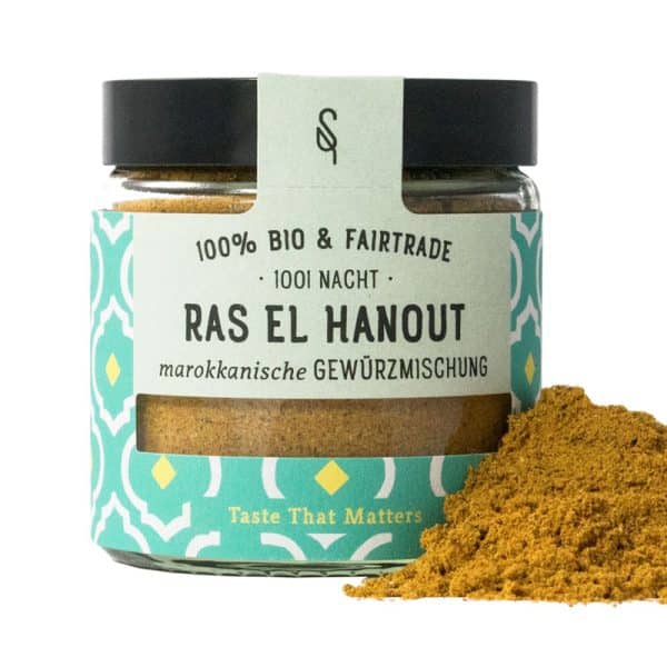 Arabische Gewürzmischung Ras El Hanout von SoulSpice im Glas
