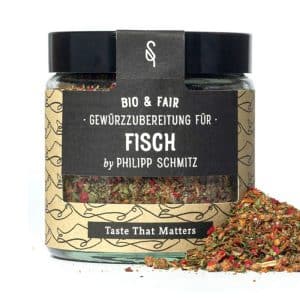 Bio Gewürzmischung Fisch von SoulSpice im Glas