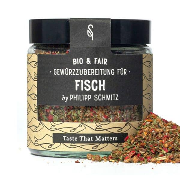 Bio Gewürzmischung Fisch von SoulSpice im Glas