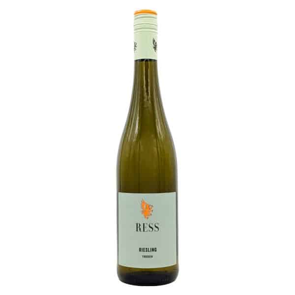 Flasche Riesling trocken vom Weingut Balthasar Ress