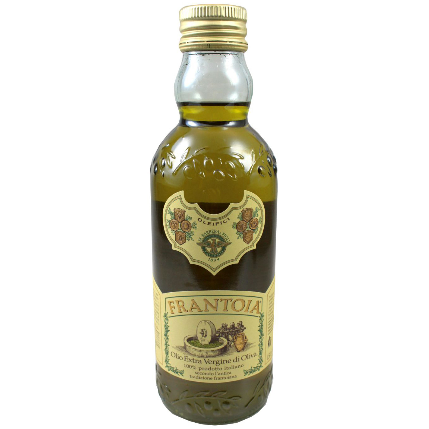 Flasche Barbera Frantoia Tradizione Olio Extra Vergine, 500 ml
