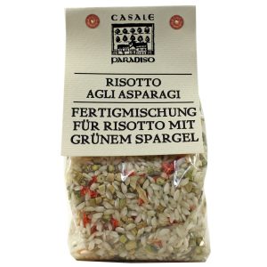 Eine Packung Risotto-Mischung "Risotto agli Asparagi" aus Italien.