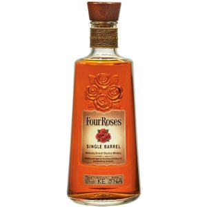 Eine Flasche Four Roses Single Barrel Kentucky Straight Bourbon Whiskey 0,7l