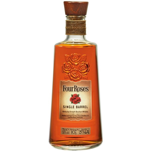 Eine Flasche Four Roses Single Barrel Kentucky Straight Bourbon Whiskey 0,7l