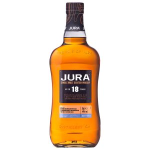 Eine Flasche Jura 18 Jahre, 0,7 l – hohe, zylindrische Flasche