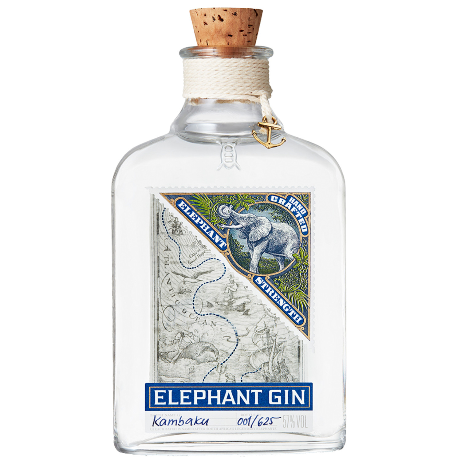 Elephant Strength Gin 0,5l – Deutsche Overproof Gin-Komposition aus 14 Botanicals