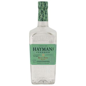 Flasche Haymans Old Tom Gin, 0,7 l – klarer Gin mit grünem Etikett