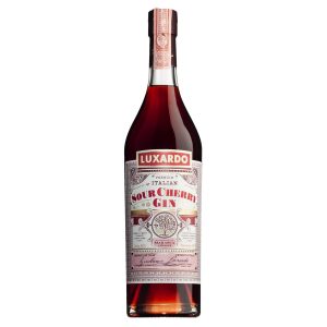 Flasche Sour Cherry Gin, 0,7 l – klarer, leicht rötlicher Gin