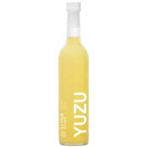 Flasche Yuzu Citrus Sake, 0,5 l – klarer, hellgelber Sake