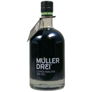 Flasche Müller Drei, 0,5 l – dunkler Kräuterlikör