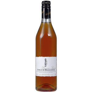 Flasche Vanillelikör, 0,7 l – goldener, klarer Likör