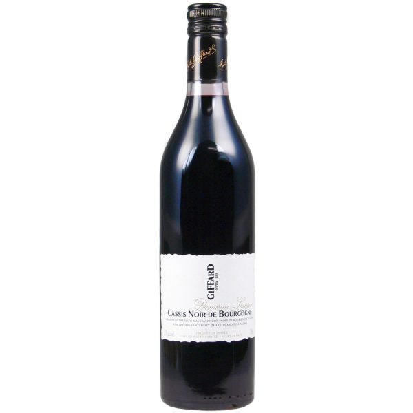 Flasche Cassis Noir de Bourgogne, 0,7 l – roter Johannisbeerlikör