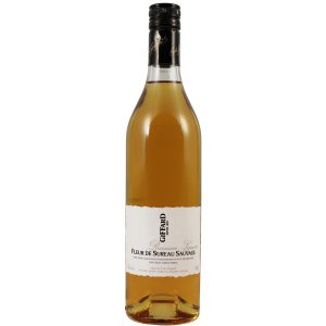 Flasche Holunderblütenlikör, 0,7 l – klarer, goldener Likör