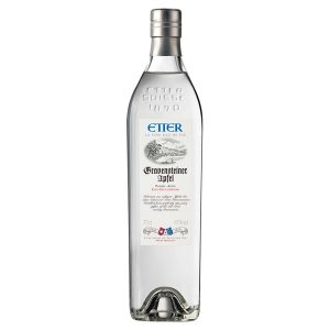 Flasche Gravensteiner Apfelbrand, 0,7 l – klarer Fruchtbrand in einer klassischen Flasche