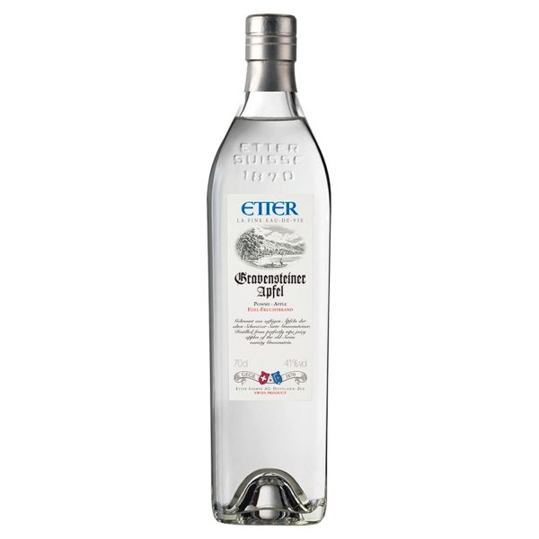 Flasche Gravensteiner Apfelbrand, 0,7 l – klarer Fruchtbrand in einer klassischen Flasche