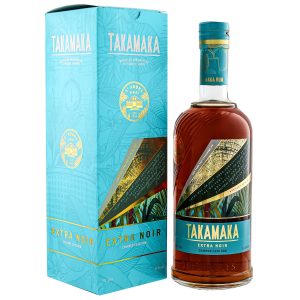 Flasche Takamaka St. André Extra Noir Rum, 0,7 l – dunkler Rum in einer eleganten Flasche