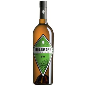 Flasche Belsazar Vermouth Dry, 0,75 l – deutscher, trockener Wermut mit modernem Etikett