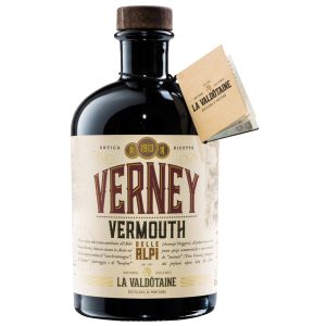 Flasche Verney Vermouth delle Alpi, 1,0 l – roter Vermouth mit klassischem Etikett