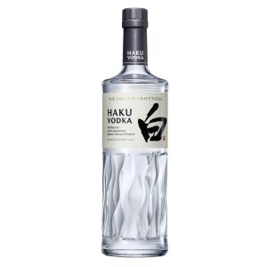 Flasche Haku Vodka Suntory, 0,7 l – klarer, japanischer Vodka mit einem eleganten Flaschendesign