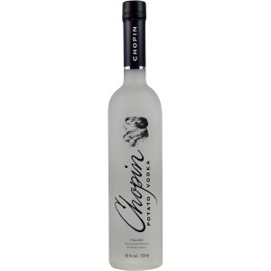 Flasche Chopin Potato Vodka, 0,7 l – klarer, polnischer Vodka in einer klassischen, eleganten Flasche
