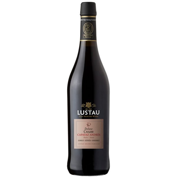 Flasche Sherry de Luxe Cream "Capataz Andrés" Solera Reserva von Emilio Lustau, 0,75 l