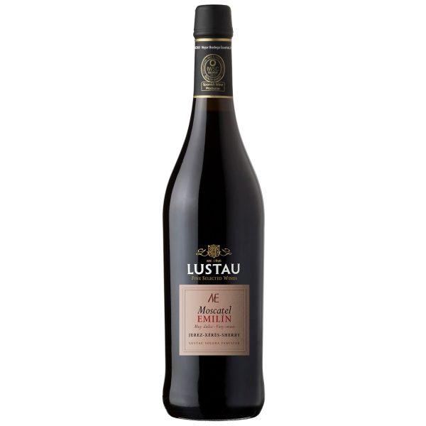 Flasche Sherry Moscatel Superior "Emilin" Solera Reserva von Emilio Lustau, 0,75 l