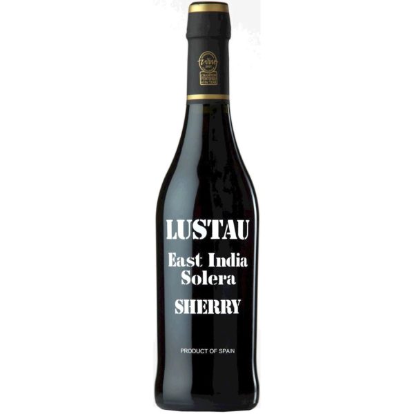 Flasche East India Solera Reserva Sherry von Emilio Lustau, 0,5 l