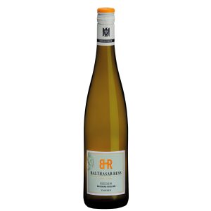Flasche Rheingau Riesling trocken Rüdesheim VDP Ortswein vom Weingut Balthasar Ress, Rheingau, Deutschland, 0,75 l