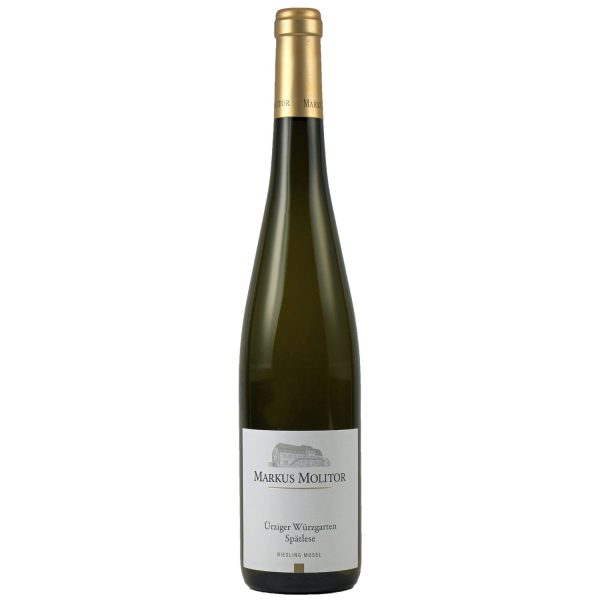 Flasche Riesling Spätlese Ürziger Würzgarten vom Weingut Markus Molitor, Mosel, Deutschland, 0,75 l