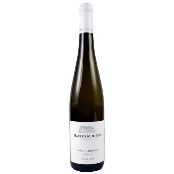 Flasche Riesling Kabinett trocken Erdener Treppchen vom Weingut Markus Molitor, Mosel, Deutschland, 0,75 l