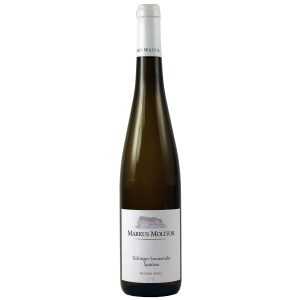 Flasche Riesling Spätlese trocken Zeltinger Sonnenuhr vom Weingut Markus Molitor, Mosel, Deutschland, 0,75 l