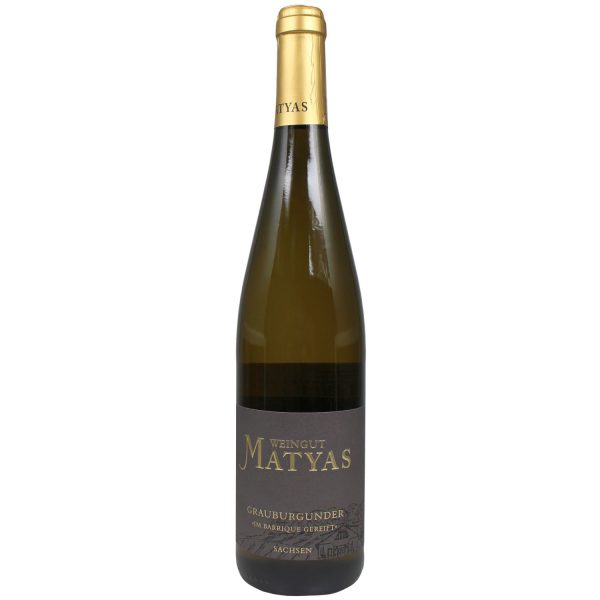 Flasche Grauburgunder Barrique trocken vom Weingut Matyas