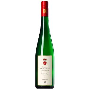 Flasche Goldriesling trocken vom Weingut Schloss Proschwitz