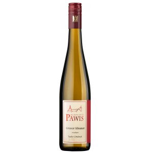 Flasche Silvaner Gutswein QBA trocken vom Weingut Bernard Pawis, Saale-Unstrut, Deutschland, 0,75 l