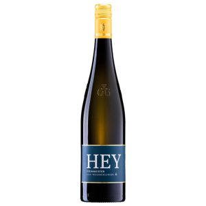 Flasche Weißburgunder GG trocken Steinmeister vom Weingut Hey, Saale-Unstrut, Deutschland, 0,75 l
