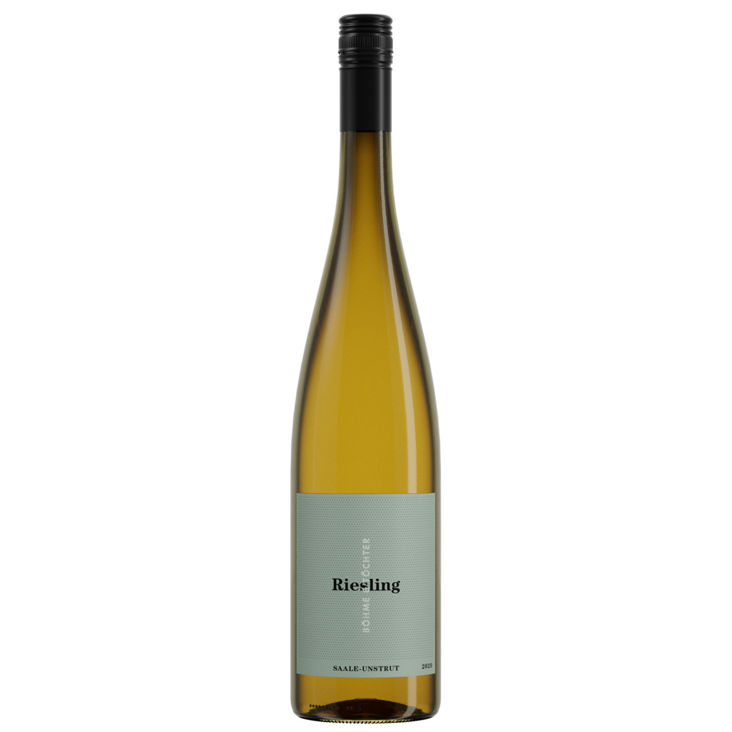 Flasche Riesling trocken Wahlverwandte vom Weinhaus Böhme & Töchter, Saale-Unstrut, Deutschland, 0,75 l