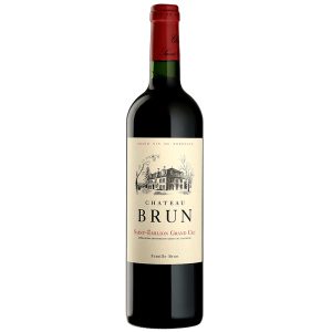 Flasche Chateau Brun AC Saint-Emilion Grand Cru, Bordeaux, Frankreich, 0,75 l