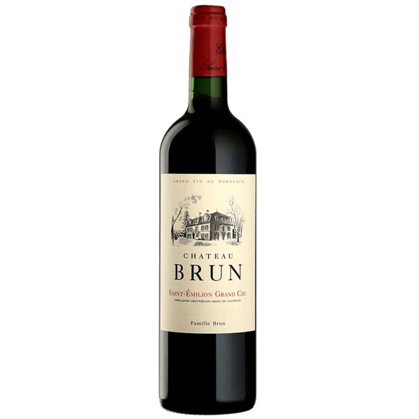 Flasche Chateau Brun AC Saint-Emilion Grand Cru, Bordeaux, Frankreich, 0,75 l
